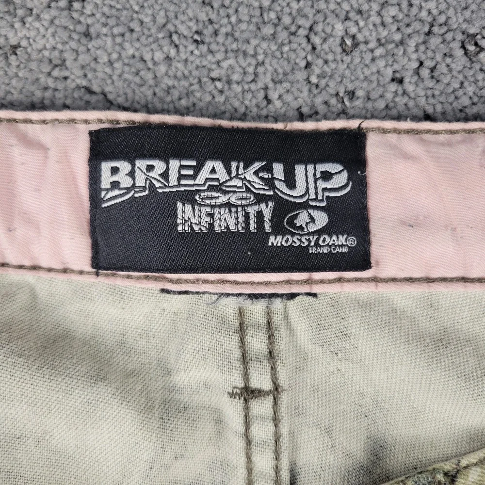 Mossy Oak Pants Womens 38x31 Camo Cargo Breakup Infinity Hunting Outdoors